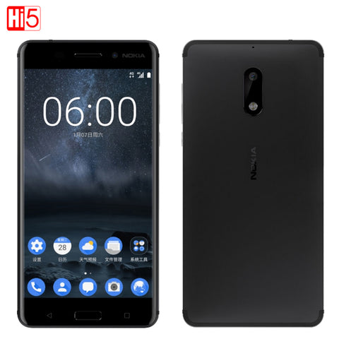 Unlocked Nokia 6 LTE 4G Mobile Phone Android 7