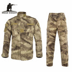 Multicam Black Military Uniform Camouflage Suit