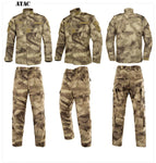 Multicam Black Military Uniform Camouflage Suit