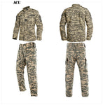 Multicam Black Military Uniform Camouflage Suit