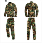 Multicam Black Military Uniform Camouflage Suit