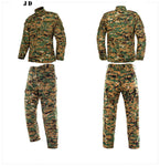 Multicam Black Military Uniform Camouflage Suit