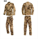 Multicam Black Military Uniform Camouflage Suit