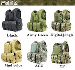 Hot New Military Airsoft MOLLE Nylon Combat Tactical Vest