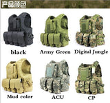 Hot New Military Airsoft MOLLE Nylon Combat Tactical Vest