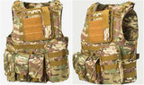 Hot New Military Airsoft MOLLE Nylon Combat Tactical Vest