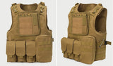 Hot New Military Airsoft MOLLE Nylon Combat Tactical Vest