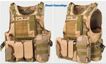 Hot New Military Airsoft MOLLE Nylon Combat Tactical Vest