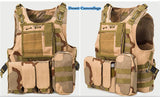 Hot New Military Airsoft MOLLE Nylon Combat Tactical Vest