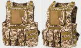 Hot New Military Airsoft MOLLE Nylon Combat Tactical Vest