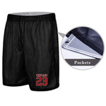 EU Reversible Basketball Shorts with Pockets