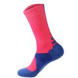 New 1 pair Men Women Riding Basketball Socks Unseix Breathable Bicycle Footwear