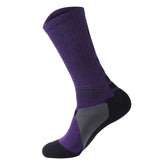 New 1 pair Men Women Riding Basketball Socks Unseix Breathable Bicycle Footwear