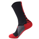 New 1 pair Men Women Riding Basketball Socks Unseix Breathable Bicycle Footwear