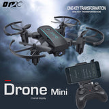 OTRC 1601 Foldable Drone with Camera HD 2MP Wide Angle WIFI FPV