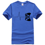 Heartbeat of a gamer t shirts