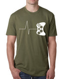 Heartbeat of a gamer t shirts