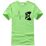 Heartbeat of a gamer t shirts