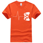 Heartbeat of a gamer t shirts