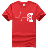 Heartbeat of a gamer t shirts