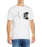 Heartbeat of a gamer t shirts