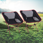 2pcs Lightweight Fishing Chair