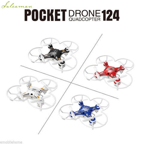 Mini RC Drone 2.4G 4CH 6-Axis Gyro RTF Remote Control Pocket Quadcopter Drone RC Helicopter Toys For children