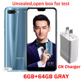 New arrival Huawei Honor 10 5.84 inch 2280x1080p Honor10 screen Mobile Phone Octa Core face ID NFC android 8.1 3400mAh battery