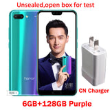 New arrival Huawei Honor 10 5.84 inch 2280x1080p Honor10 screen Mobile Phone Octa Core face ID NFC android 8.1 3400mAh battery