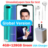 New arrival Huawei Honor 10 5.84 inch 2280x1080p Honor10 screen Mobile Phone Octa Core face ID NFC android 8.1 3400mAh battery